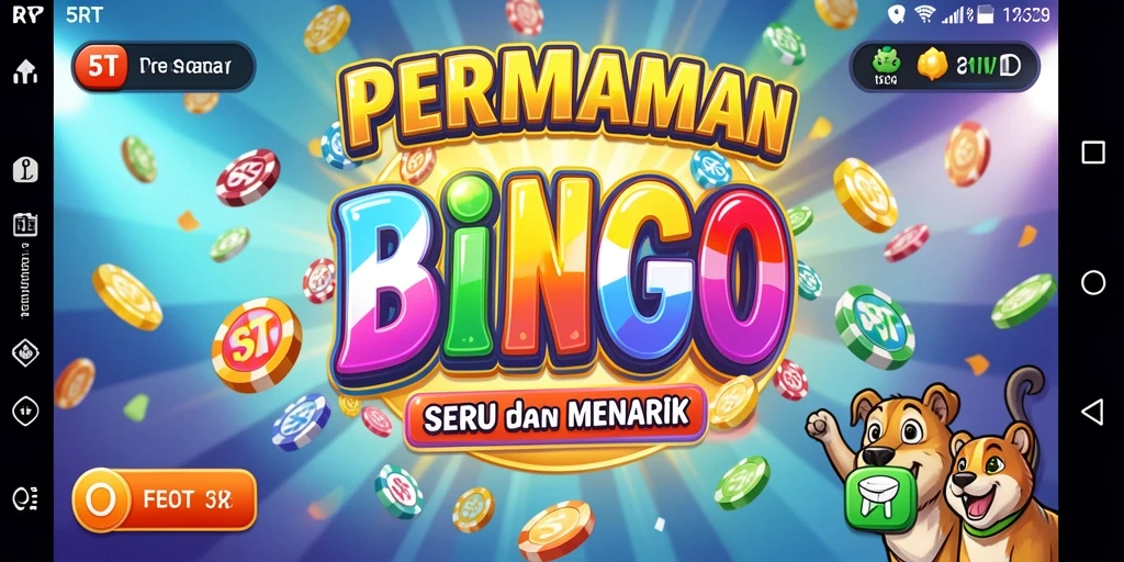 Tampilan gameplay 5RT yang menegangkan dalam permainan Bingo.
