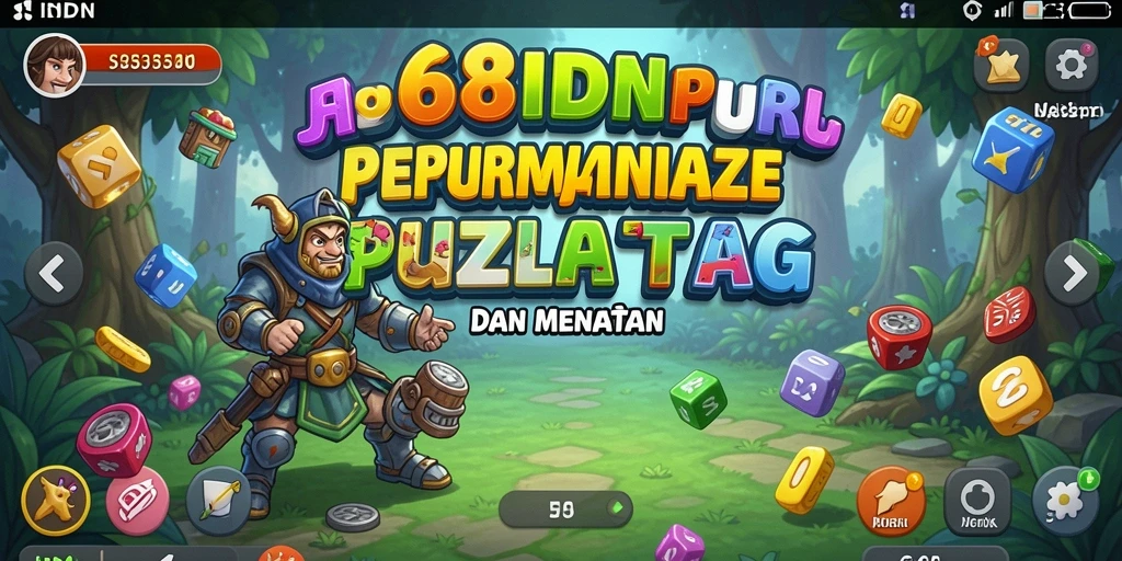 Screenshot gameplay 68IDN yang menampilkan tantangan puzzle menarik.