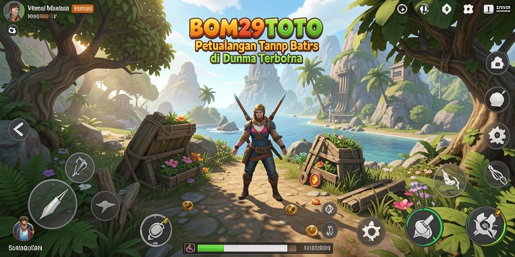 Screenshot gameplay Open World yang penuh dengan petualangan menanti.