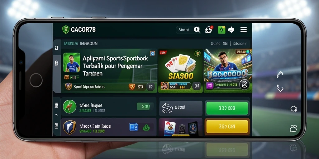 Tampilan menarik dari gameplay Sportsbook CACOR78.