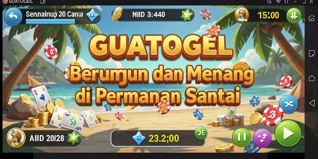 Tampilan menarik dan gameplay seru dalam GUATOGEL.