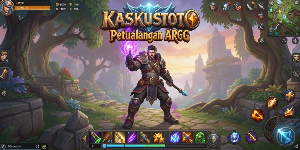 Tampilan menarik dari gameplay KASKUSTOTO di dunia ARPG.