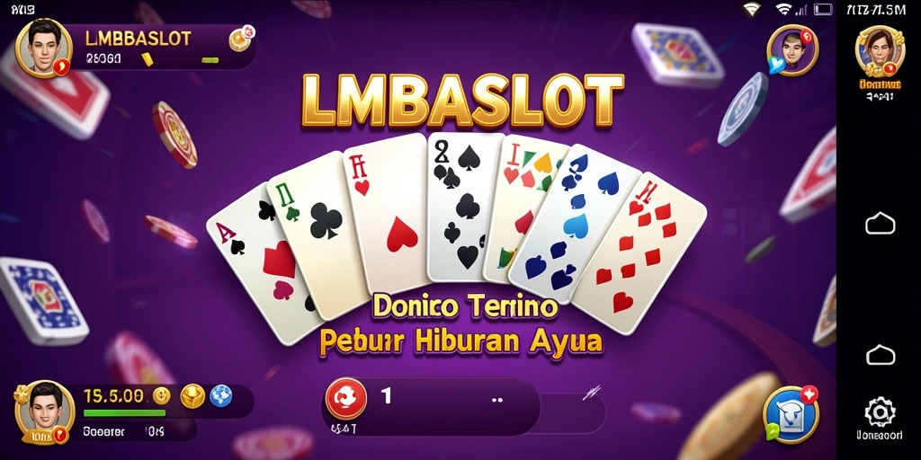 Tampilan gameplay LMBASLOT yang menarik dan penuh warna.
