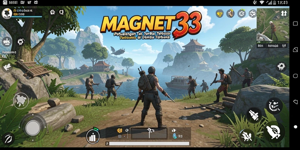 Gameplay menakjubkan dalam dunia terbuka di MAGNET33.