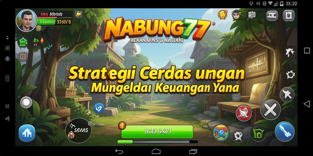Tampilan gameplay NABUNG77 yang seru dan interaktif.