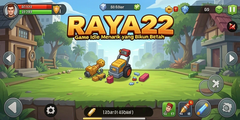 Tampilan menarik dari gameplay RAYA22 yang seru.