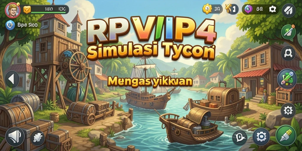 Tampilan menarik dari gameplay RPVIP4 yang seru.