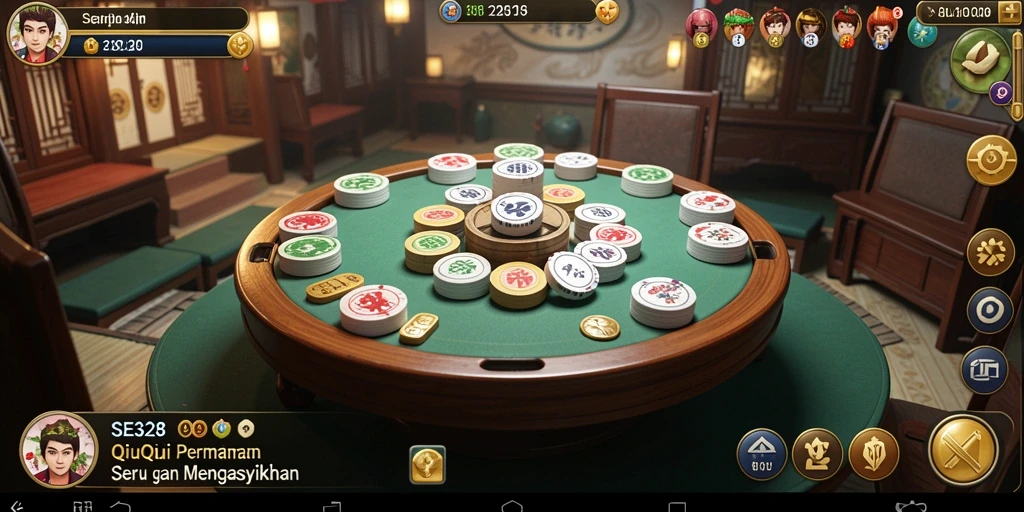 Tampilan gameplay QiuQiu yang menarik dan menantang di SE328.
